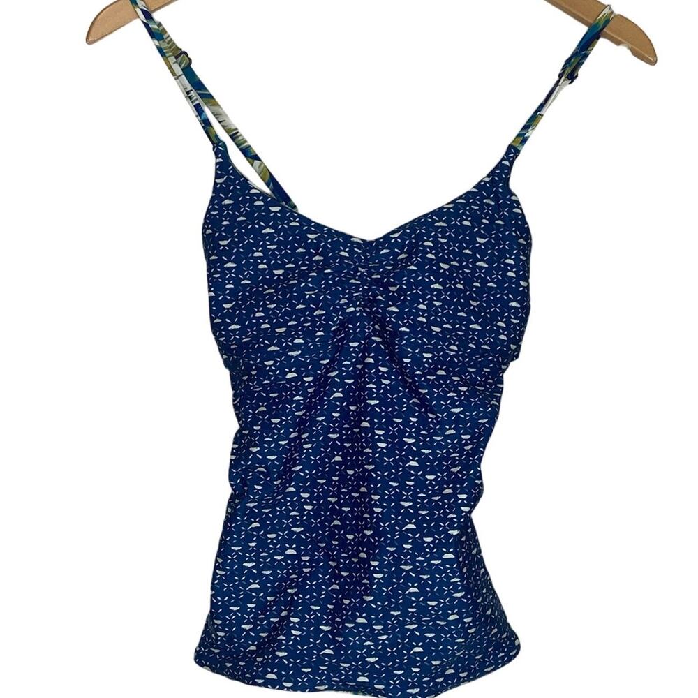 Prana Jess REVERSIBLE Tankini Top Tropic Panama NEW Size XS
